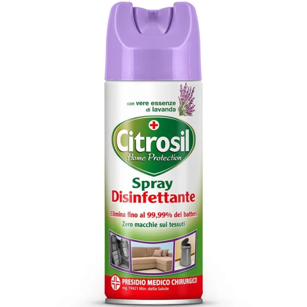 Citrosil Home Protection Spray Multisuperfici Disinfettante Lavanda, 300ml