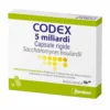 Codex 5 Miliardi Capsule Rigide Saccharomyces boulardii, 12 Capsule