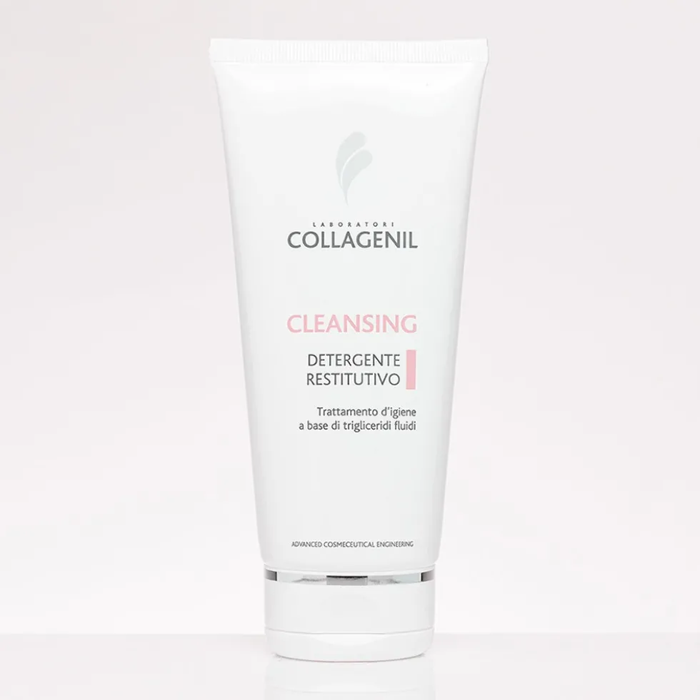 Collagenil Detergente Restitutivo - Crema detergente per le pelli secche e sensibili, 200 ml