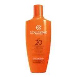 Collistar Superabbronzante Intensivo Ultra Rapido SPF 20 - Crema solare per viso e corpo, 200 ml