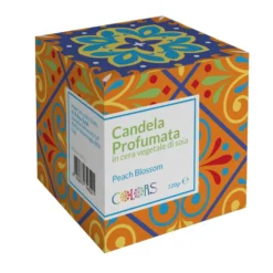 Colors Candela Profumata Fiore di Pesco, 120g
