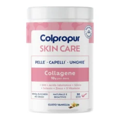 Colpropur Collagene SKIN CARE Vaniglia Integratore Pelle e Bellezza, 309g