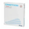 Connettivina Garze Impregnate 2mg Acido Ialuronico Sale Sodico Trattamento Ferite e Irritazioni Cutanee, 10 Garze Sterili da 10 x 10 cm