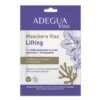 Consulteam Adegua - Maschera viso in tessuto ad azione lifting intensiva, 1 maschera da 15 ml