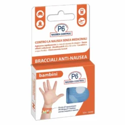 Consulteam P6 Nausea Control Bracciali Anti-Nausea Bambini, 2 Pezzi