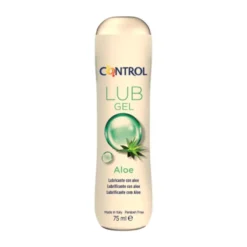 Control Lub gel aloe - Gel lubrificante intimo lenitivo per la secchezza vaginale, 75 ml
