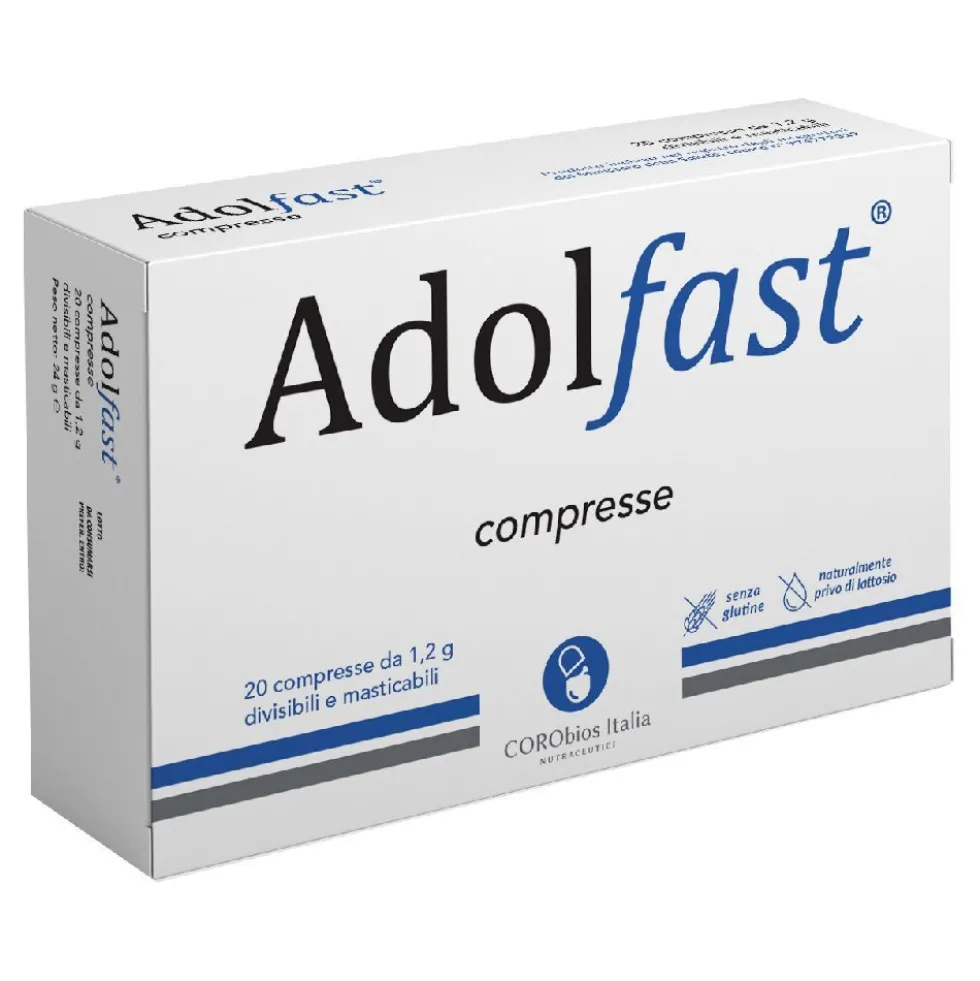 Corobios Adolfast - Integratore per la funzionalità articolare, 20 compresse masticabili