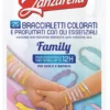 Coswell Zanzarella - Braccialetti repellenti antizanzare per tutta la famiglia, 25 pezzi