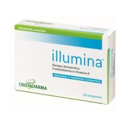 Cristalfarma Illumina Memoria E Funzioni Cognitive Integratore, 20 Compresse