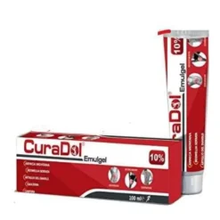 Cura Farma Curadol Emulgel 10% Antinfiammatorio e Antidolorifico, 100ml