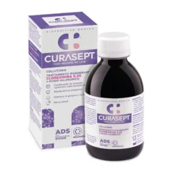 Curasept Ads Trattamento Rigenerante - Collutorio per le mucose con clorexidina al 0,2%, 200 ml