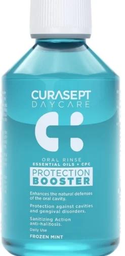 Curasept Daycare alla menta ghiacciata - Collutorio protettivo e antiplacca, 100 ml