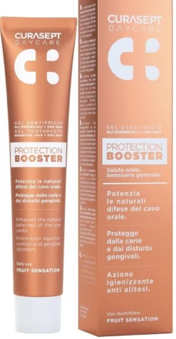 Curasept Daycare - Protection Booster Fruit Sensation Gel Dentifricio, 75ml