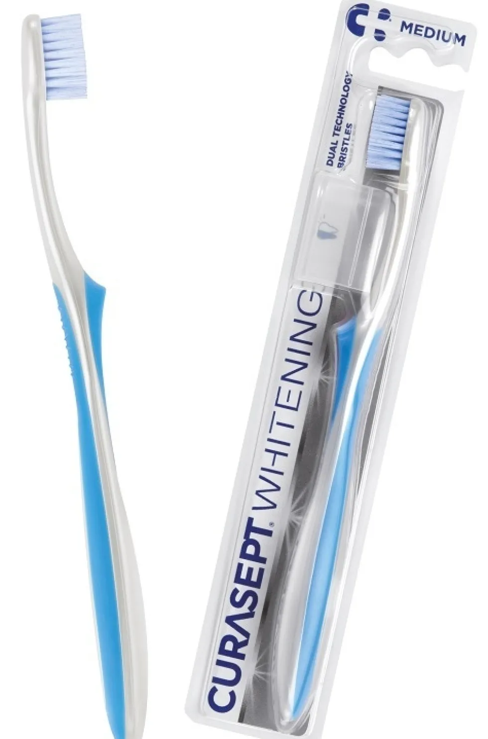 Curasept Whitening - Spazzolino Sbiancante, 1 pezzo