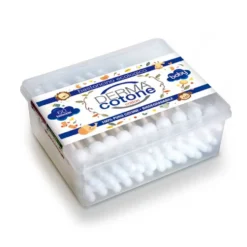 Dermacotone Cotton Fioc Baby Bastoncini Cotonati per Bambini, 60 Pezzi