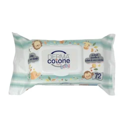 Dermacotone Salviettine bimbi con avena e calendula - Salviette lenitive per il cambio, 72 pezzi