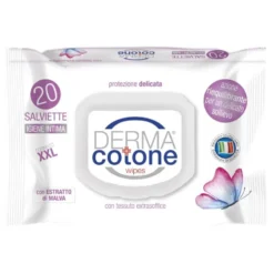 Dermacotone Wipes - Salviettine Intime Lenitive, 20 Salviettine
