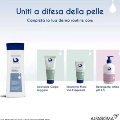 Dermon Detergente doccia dermico pH 4.0 - Detergente corpo ad azione antimicrobica, 250 ml