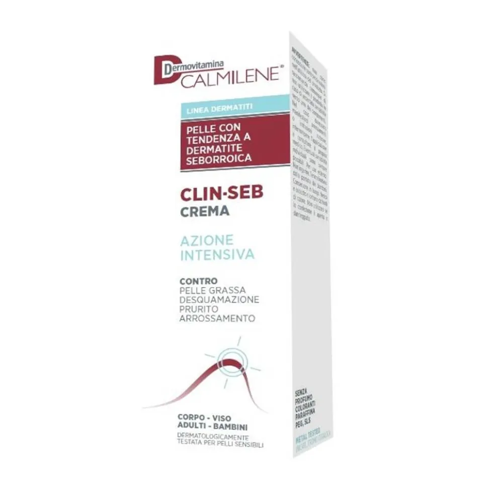 Dermovitamina Calmilene - Clin-Seb Crema Azione Intensiva, 50ml