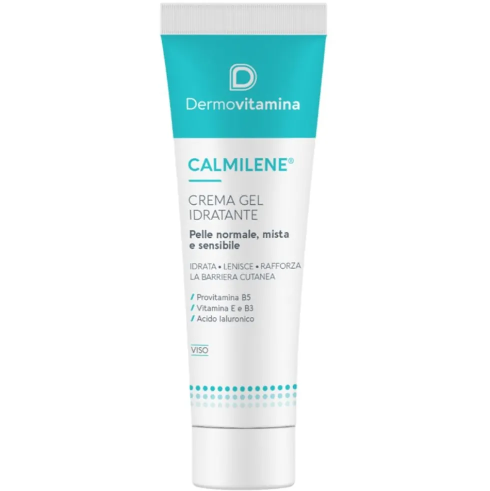 Dermovitamina Calmilene - Crema Gel Idratante Viso, 40ml