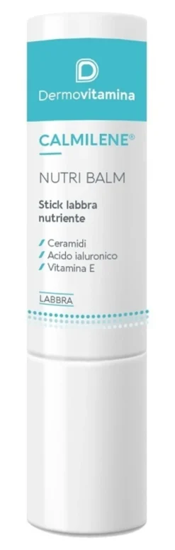 Dermovitamina Calmilene Nutri Balm Balsamo Labbra Dermo-Riparatore Intensivo, 4,5g