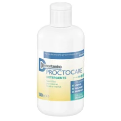 Dermovitamina Proctocare - Detergente intimo e anale lenitivo per le emorroidi, flacone da 150 ml