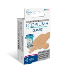 Desa Pharma Icopiuma - Cerotto Classico con garza Disinfettante, 40 cerotti