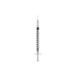 Desa Pharma Siringa per insulina - Siringa extrafine con ago removibile da 27G, 1 siringa da 1 ml