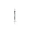 Desa Pharma Siringa per insulina extrafine - Siringa con ago removibile G25, 1 pezzo da 1 ml