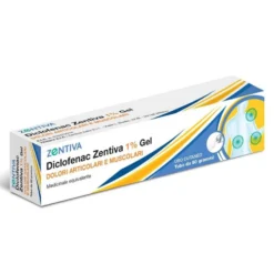 Diclofenac Zentiva 1% Gel Dolori Articolari e Muscolari, 50g