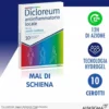 Dicloreum Antinfiammatorio Locale 180g Diclofenac Cerotti Medicati Mal di Schiena, 10 Cerotti