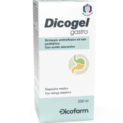 Dicofarm Dicogel Gastro Sciroppo Anti-reflusso ad uso Pediatrico, 200ml
