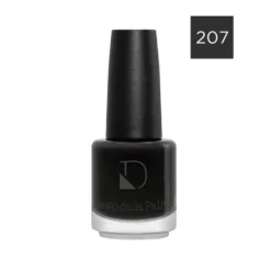 Diego dalla Palma Smalto colore n. 207 - Smalto nero lucido per unghie a lunga tenuta, 14 ml