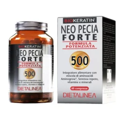 Dietalinea Biokeratin - Neo Pecia Forte 500 Integratore Alimentare, 60 compresse