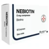 Difa Cooper Nebiotin 5mg Biotina per Supporto Metabolico e Crescita, 60 Compresse
