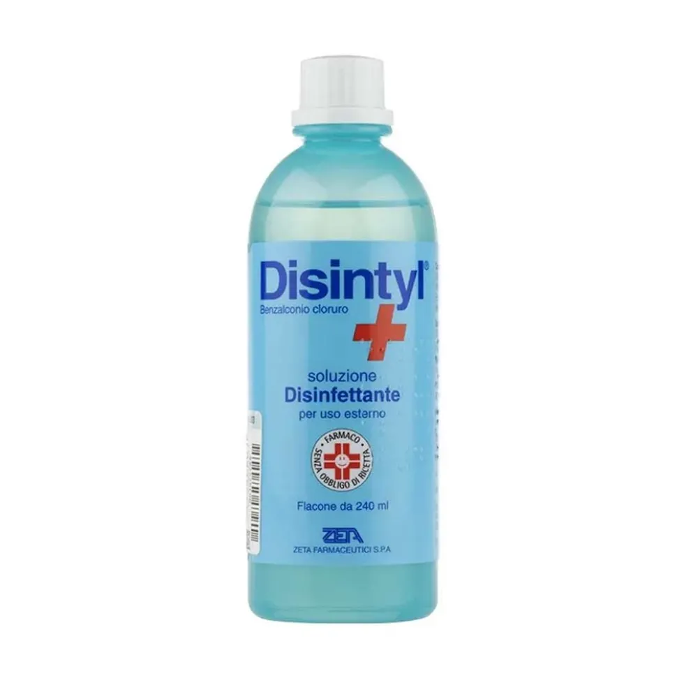 Disintyl 0,2% Benzalconio Cloruro Soluzione Cutanea Disinfettante, 240ml