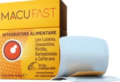 DMG Macufast - Integratore alimentare per il benessere della vista, 30 film orodispersibili