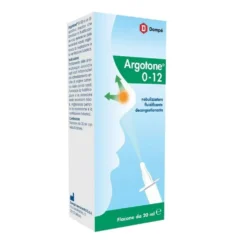 Dompé Argotone 0-12 Spray Nasale Nebulizzatore Decongestionante, 20ml
