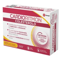 Dompé Cardioritmon Colesterolo - Integratore per colesterolo e trigliceridi, 30 capsule