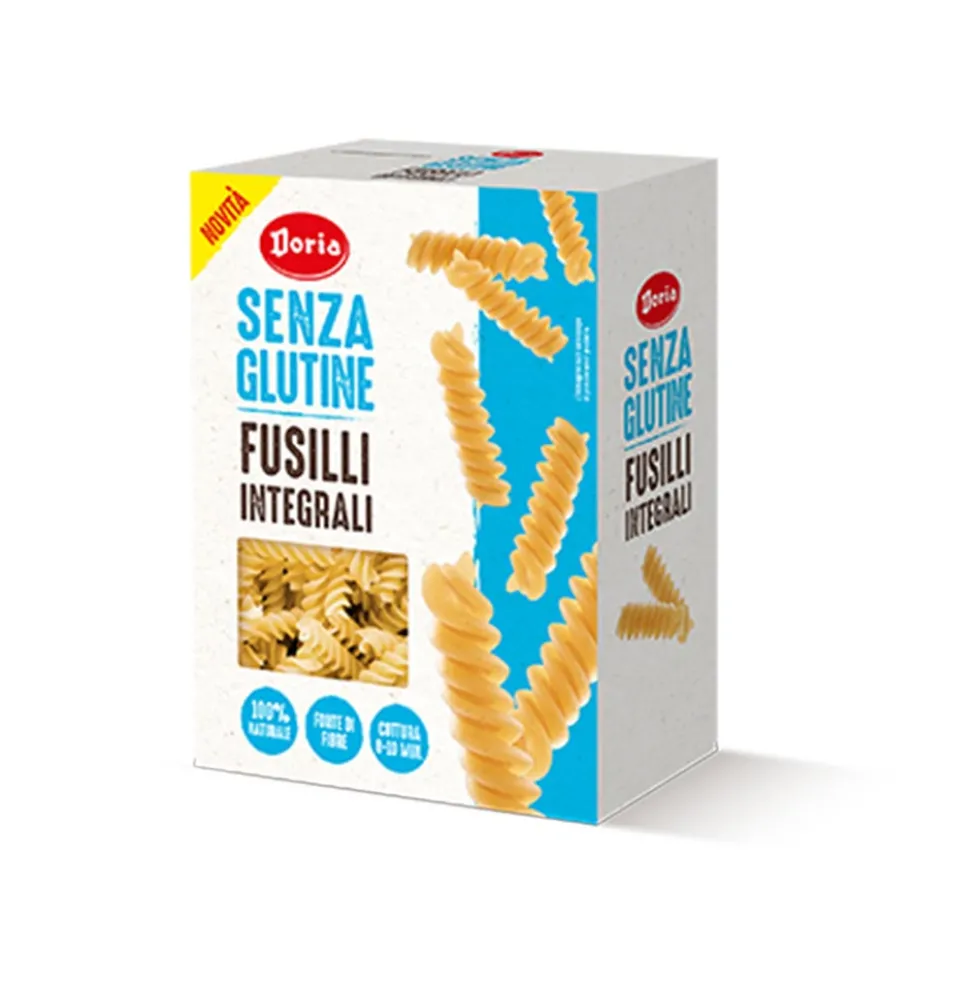 Doria Fusilli Senza Glutine Integrali, 400g