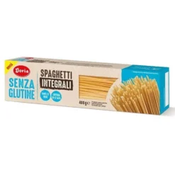 Doria Spaghetti Integrali Pasta Integrale Senza Glutine, 250g