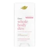 Dove Whole Body Deo Deodorante Corpo Stick Lampone e Rosa, 75ml