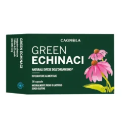 Dr. Cagnola Green Echinaci Integratore Alimentare Difese dell'Organismo, 36 capsule