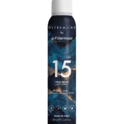 Dr. Fillermast Oltremare - Spray Solare Viso e Corpo SPF15, 200ml