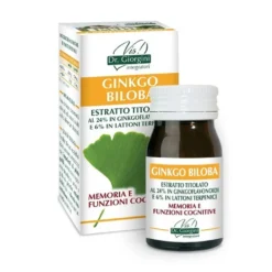 Dr. Giorgini Ginkgo Biloba Estratto Titolato, 60 pastiglie