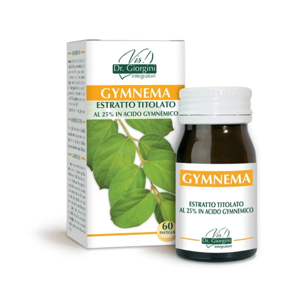 Dr. Giorgini Gymnema Estratto Titolato Integratore Alimentare, 60 pastiglie