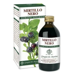 Dr.Giorgini Mirtillo Nero Estratto Integrale Liquido Analcolico, 200ml