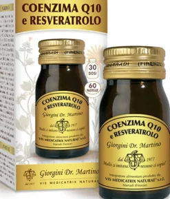 Dr.giorgini Ser-vis Coenzima Q10+resveratrolo 60 Pastiglie Da 500 Mg
