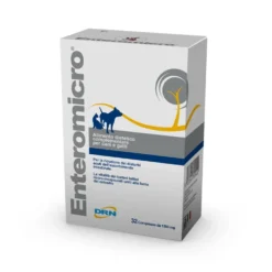 DRN Enteromicro Alimento Dietetico Cani Gatti Disturbi Intestinali, 32 Compresse