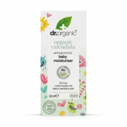 Dr. Organic Baby Calendula - Baby Moisturiser Crema Nutriente, 50ml